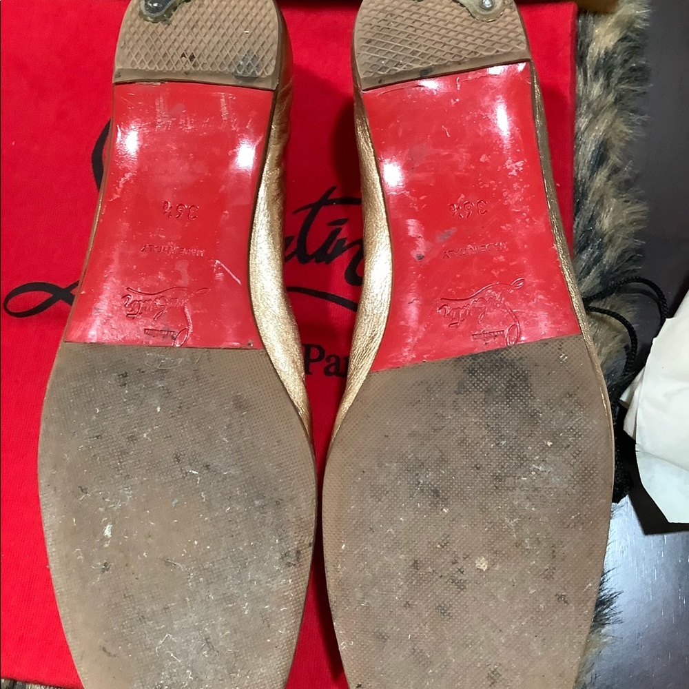 LOUBOUTIN SPARTA RITA BALLET FLATS - Picture 3 of 13